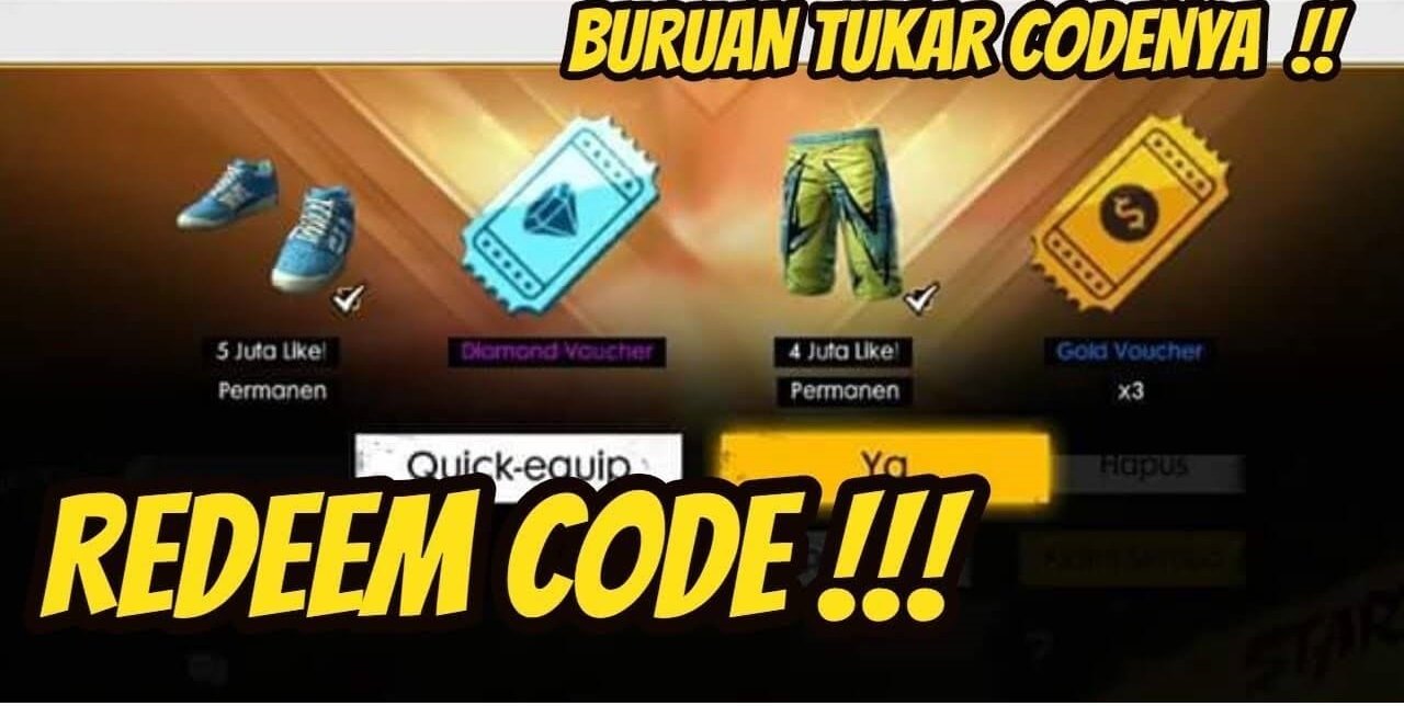 Cara Mendapatkan Kode Redeem FF yang Terbaru Caca.co.id