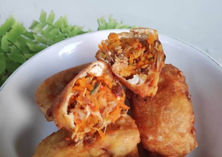 Tahu Mercon Isi Sayur